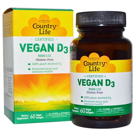 What brands of vitamin D are vegan